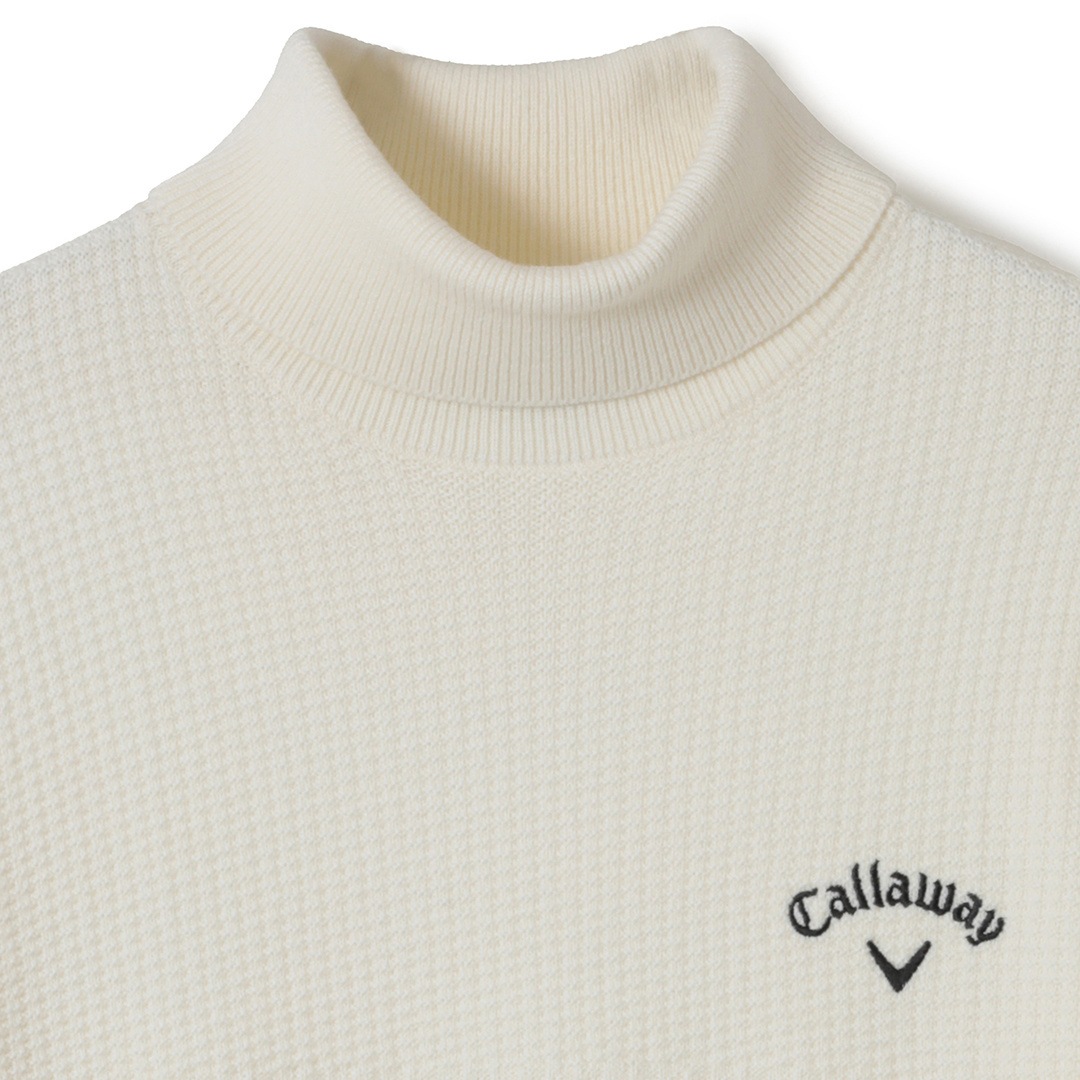 CALLAWAY カノコ編みタートルネックニット (MENS) | DY_offline