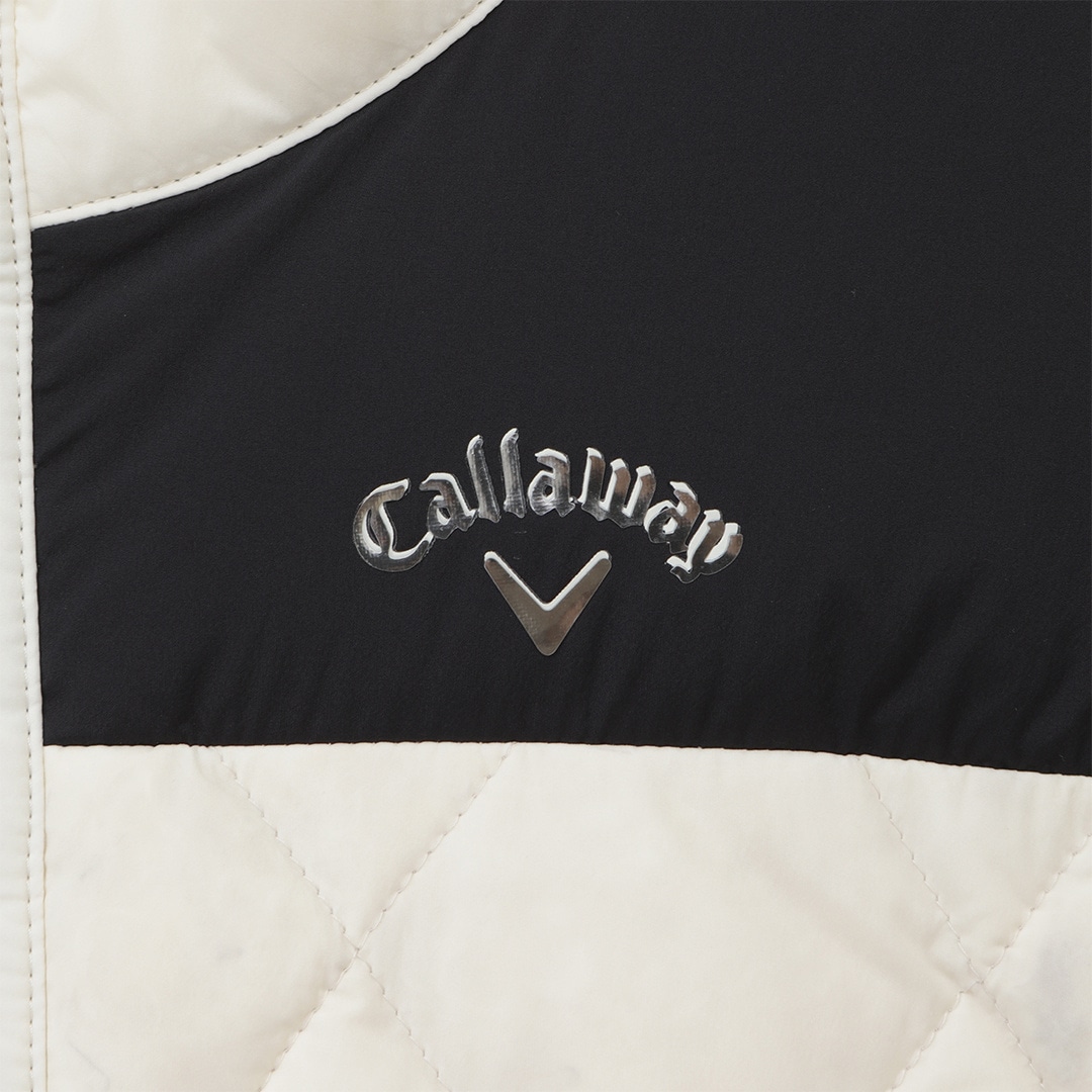 CALLAWAY ストレッチタフタ フルジップダウンベスト (WOMENS