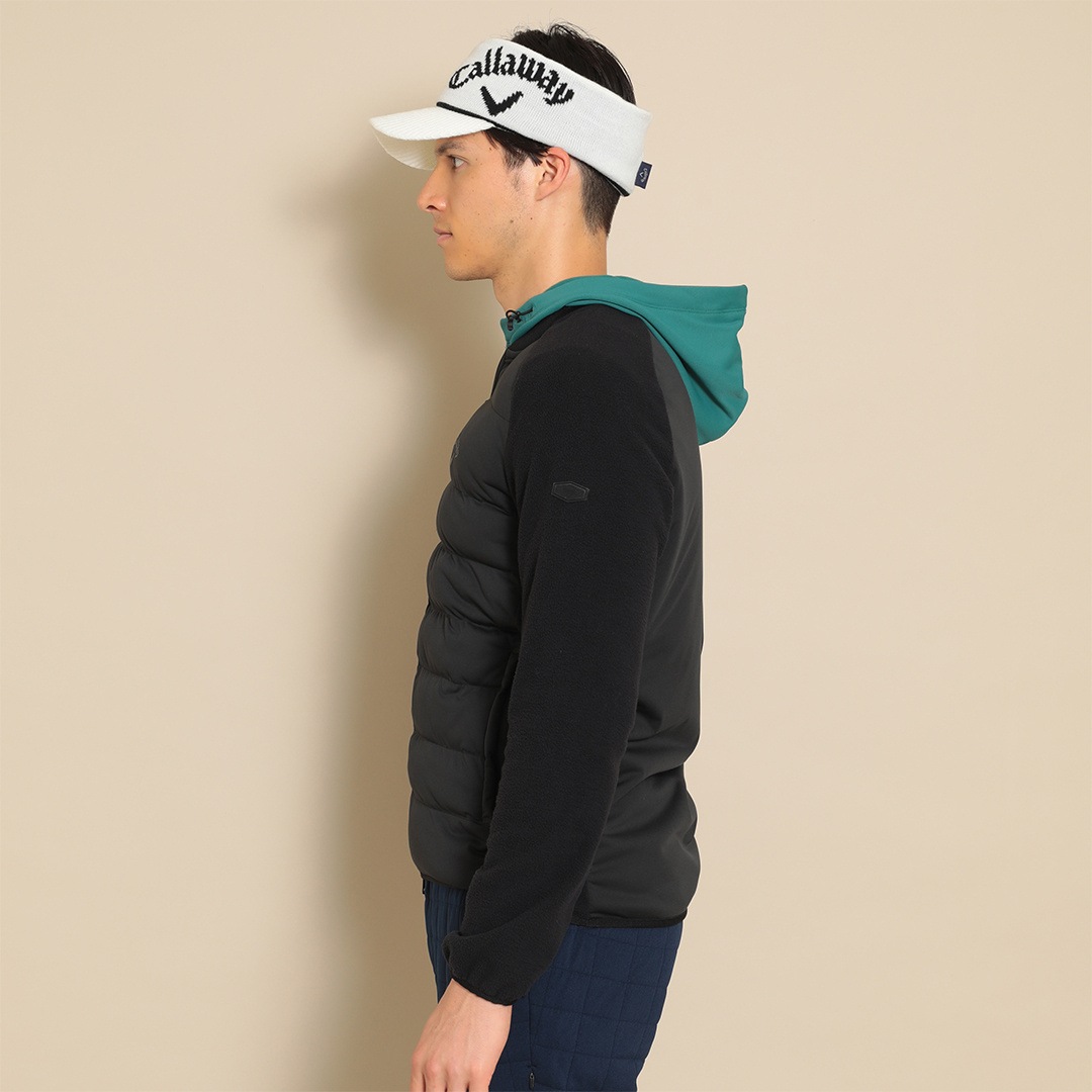 CALLAWAY スターストレッチ/フリース フルジップスウェット (MENS