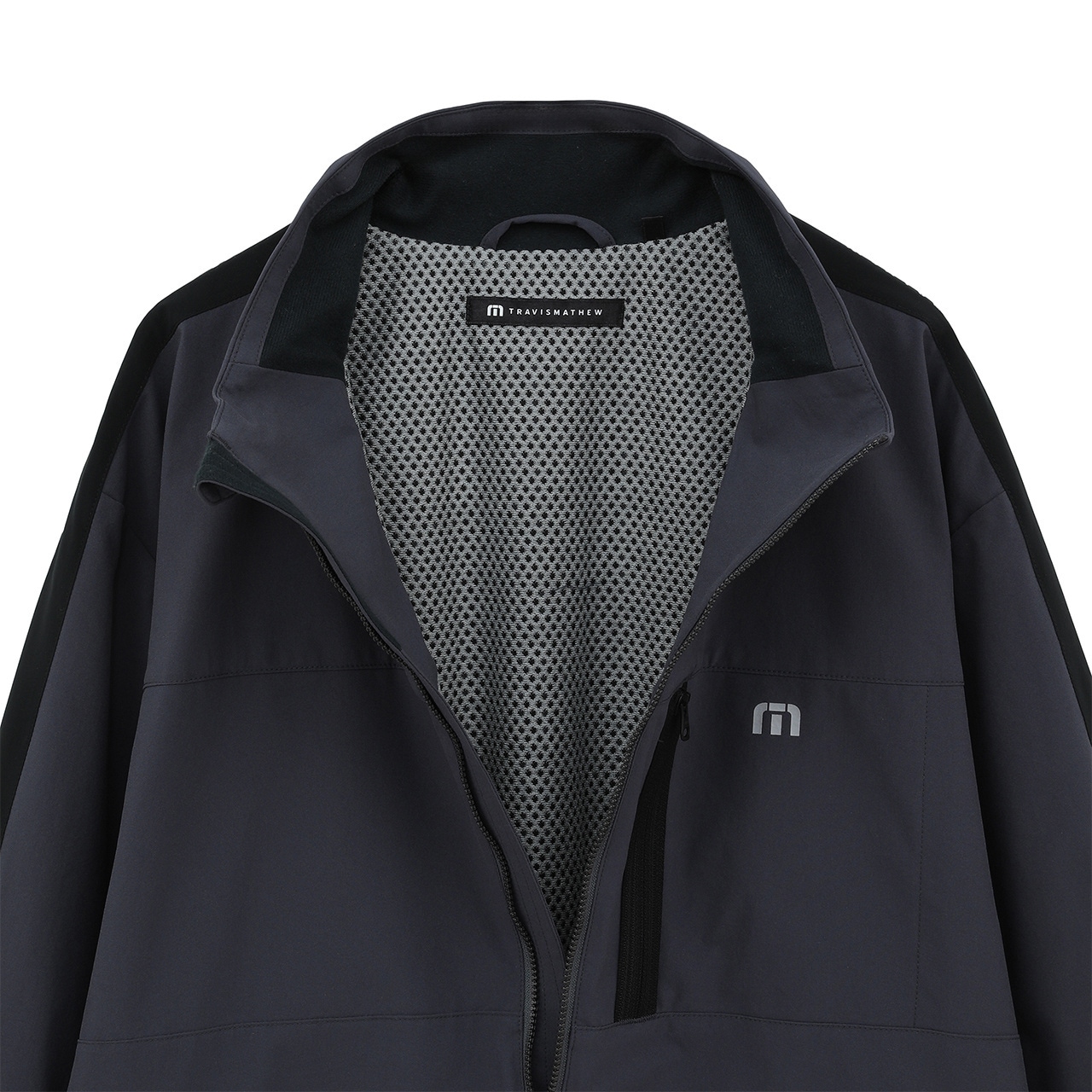 ラインロゴ ウィンドブレーカー(MENS) | 新着メンズアイテム | 新着アイテム | トラヴィスマシュー | TRAVISMATHEW |  キャロウェイゴルフ公式サイト