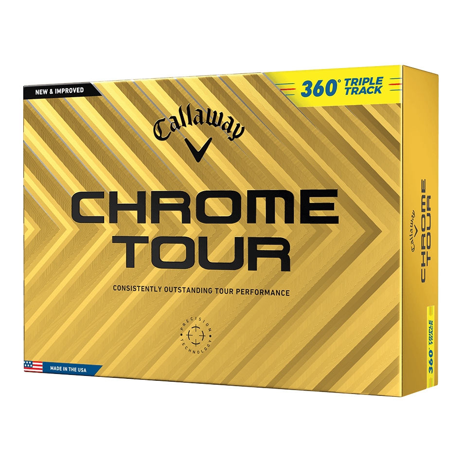 CHROME TOUR 360° TRIPLE TRACKイエロー  ボール【数量限定】