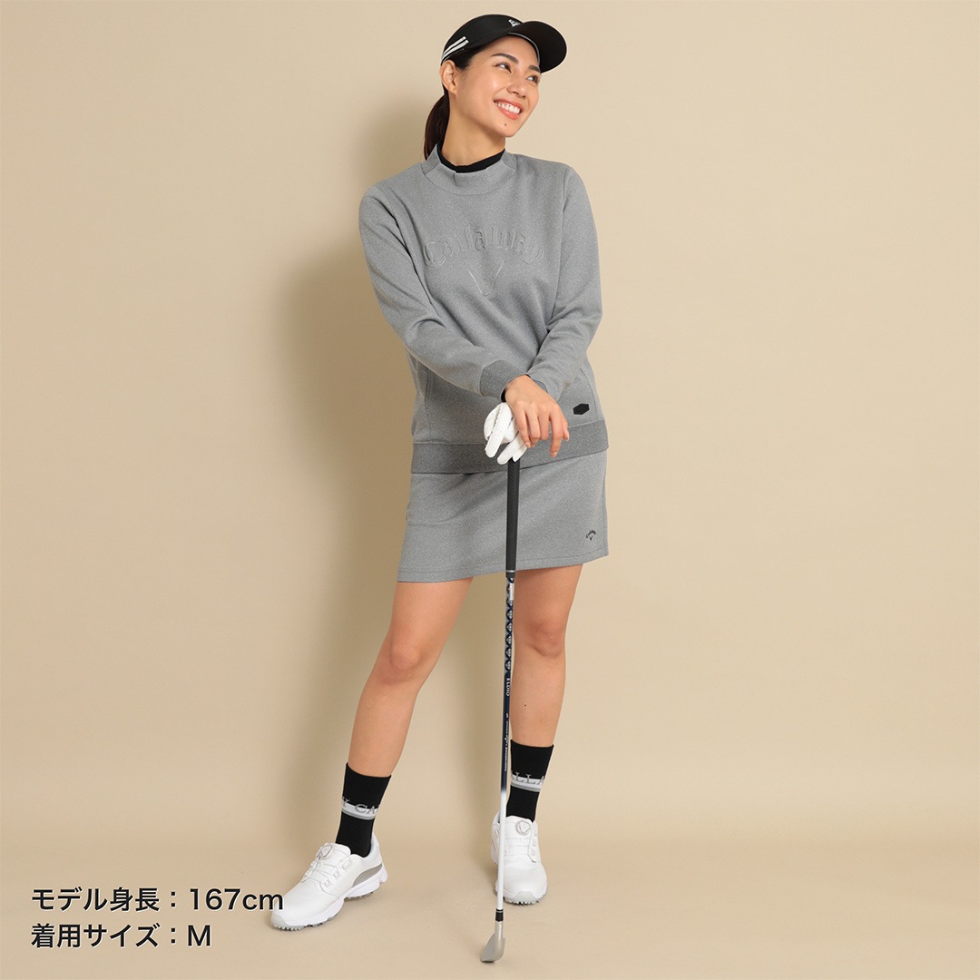 エンボスロゴダンボールスウェット ※オンライン限定カラーあり (WOMENS