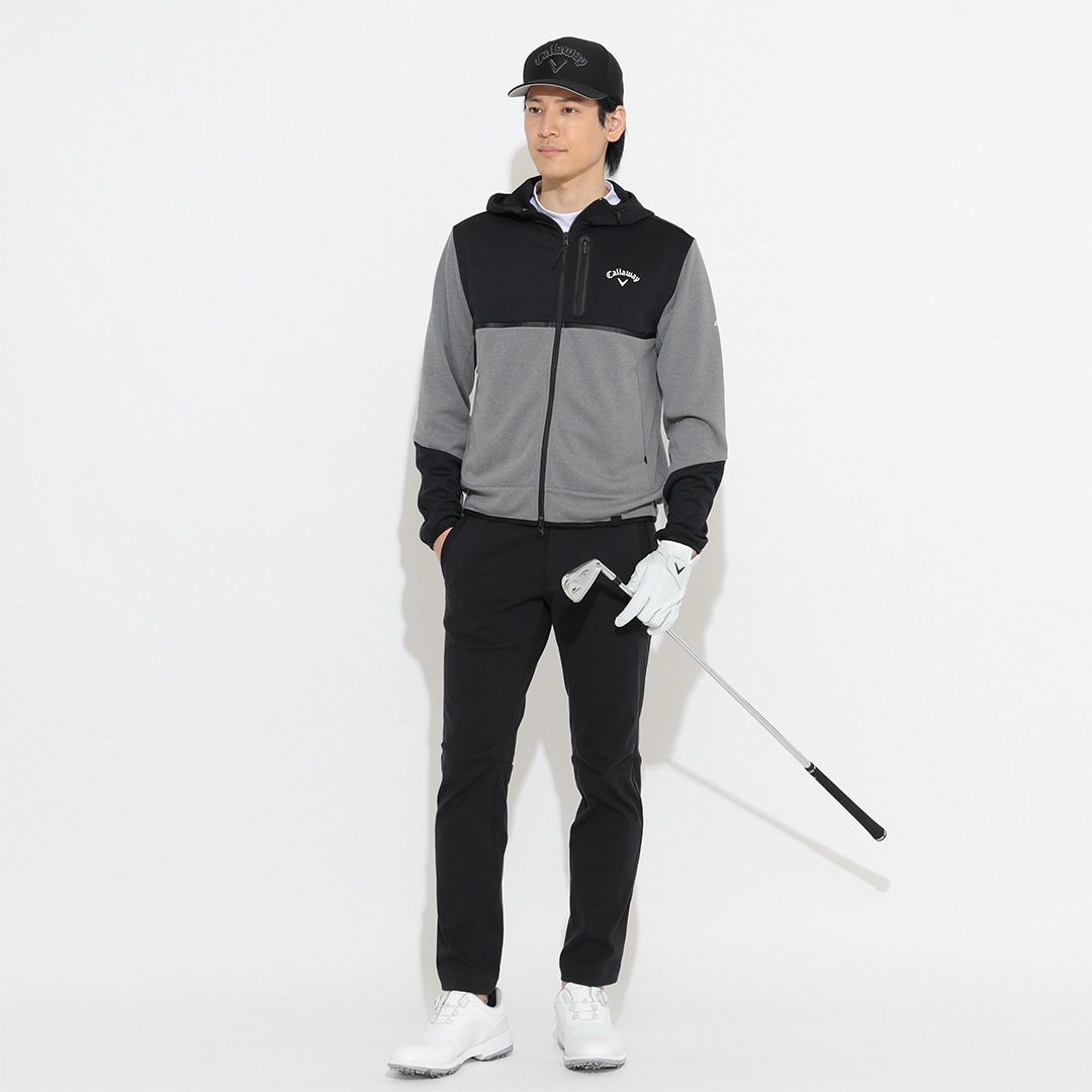 CALLAWAY ダンボールニットフルジップパーカー (MENS) | DY_offline