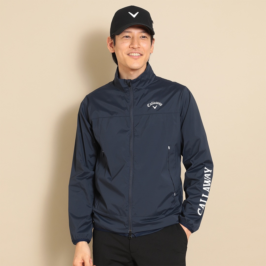 CALLAWAY ナイロンストレッチフルジップブルゾン ※4Lサイズあり (MENS