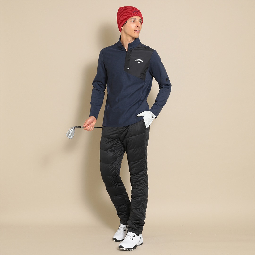 CALLAWAY スターストレッチ ストライププリント中綿パンツ (MENS