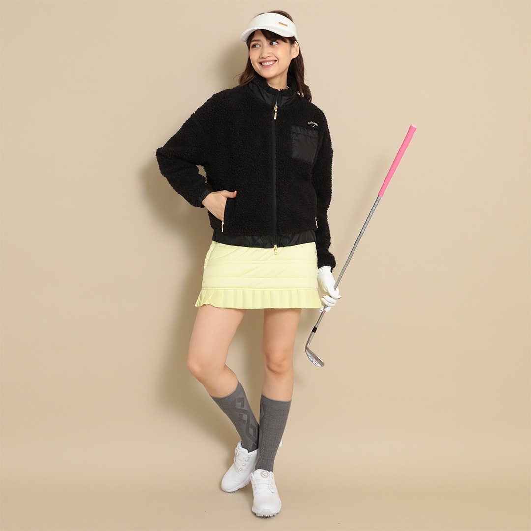 CALLAWAY シェルパフリース フルジップボア (WOMENS) | トップス