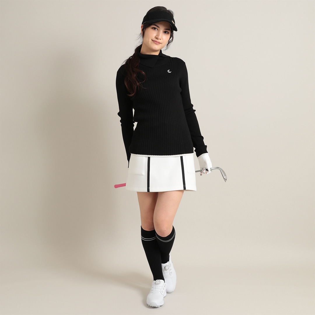 CALLAWAY RED LABEL シルクウールハイネックニット (WOMENS