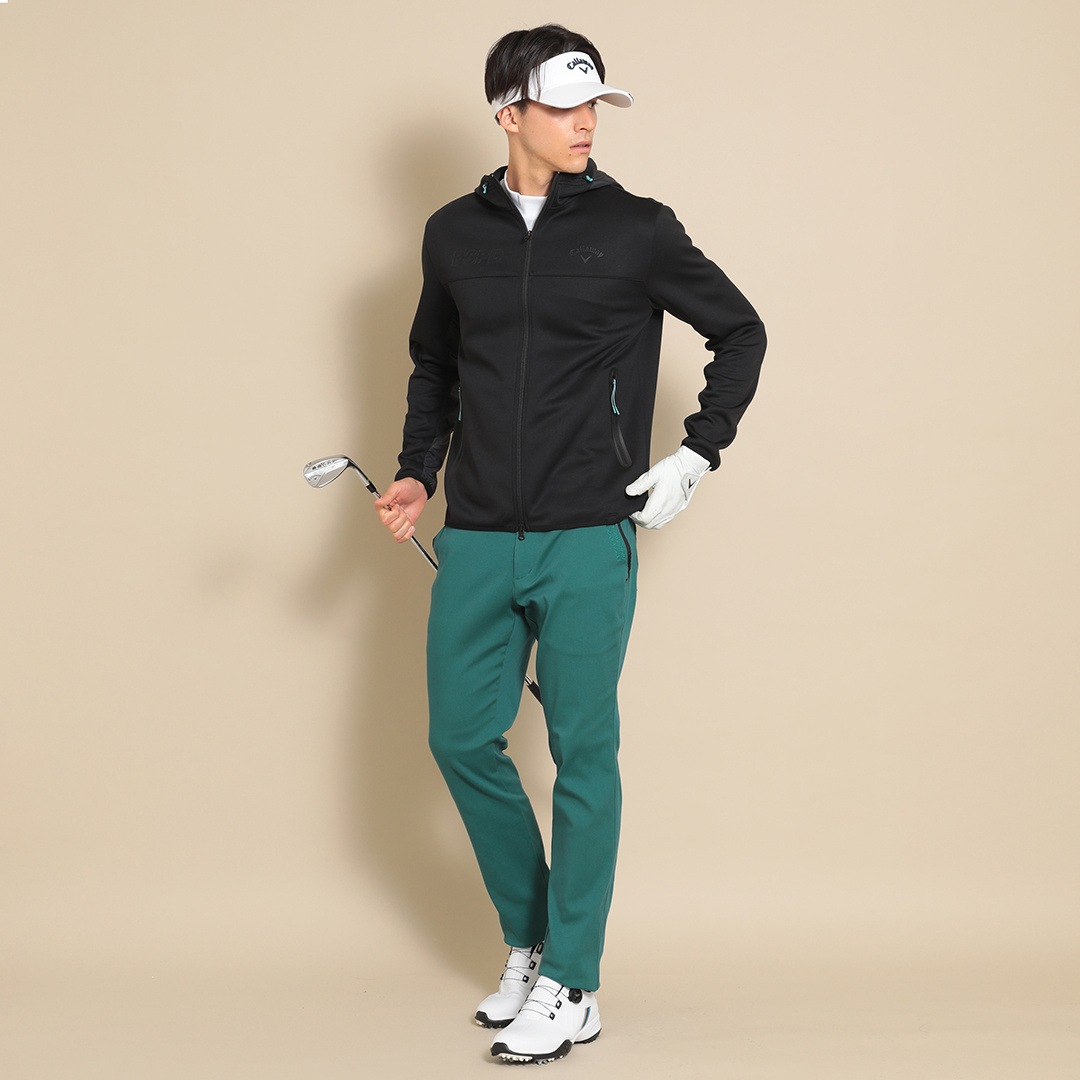 CALLAWAY ダンボール フルジップスウェットパーカー (MENS) | トップス