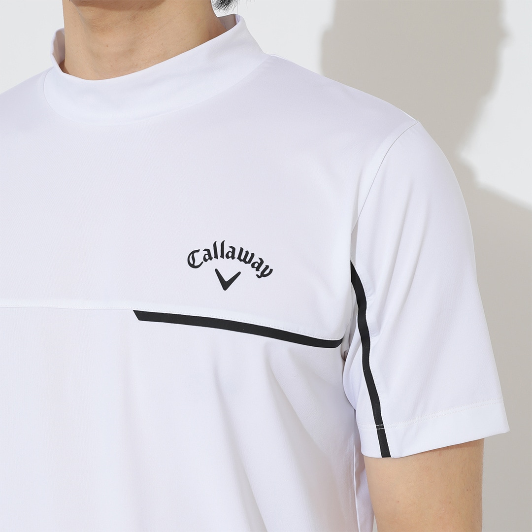 CALLAWAY ストレッチスムース 半袖モックネックシャツ (MENS) | シャツ