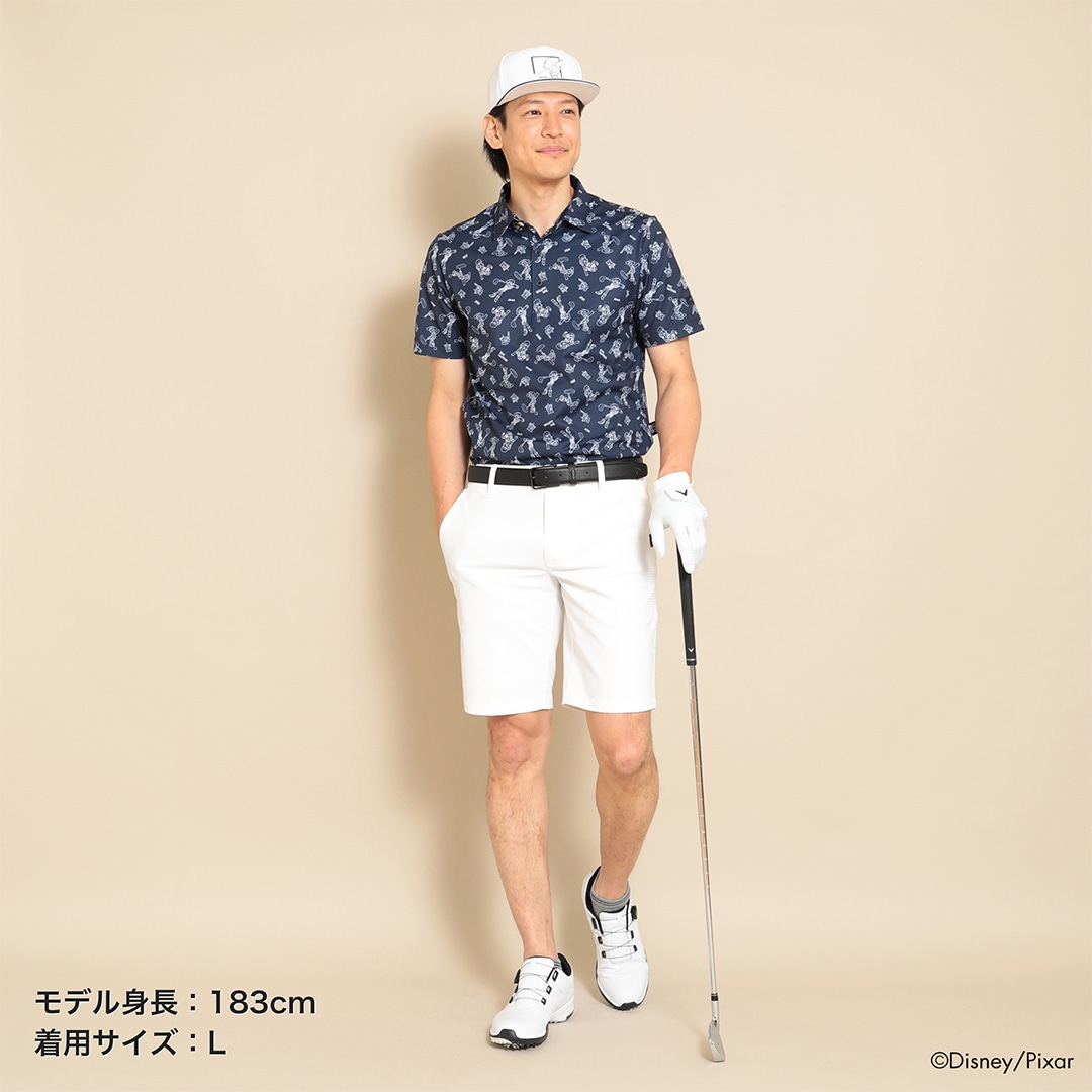 Toy Story / Callaway Collection ポリエステル天竺半袖シャツ (MENS