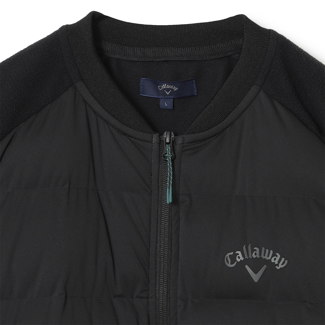 CALLAWAY スターストレッチ/フリース フルジップスウェット (MENS