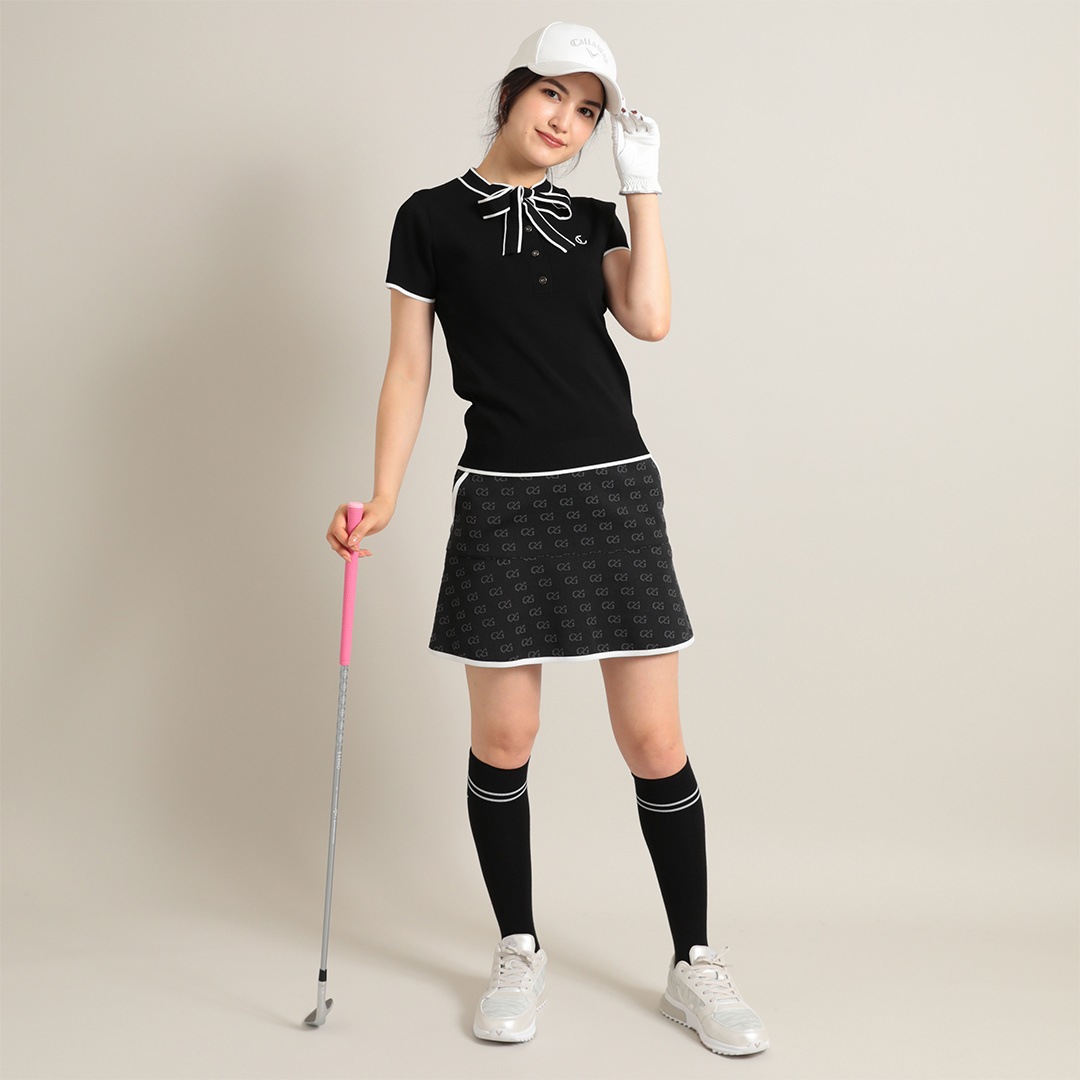 CALLAWAY RED LABEL C/Gブリスタージャカードスカート (WOMENS