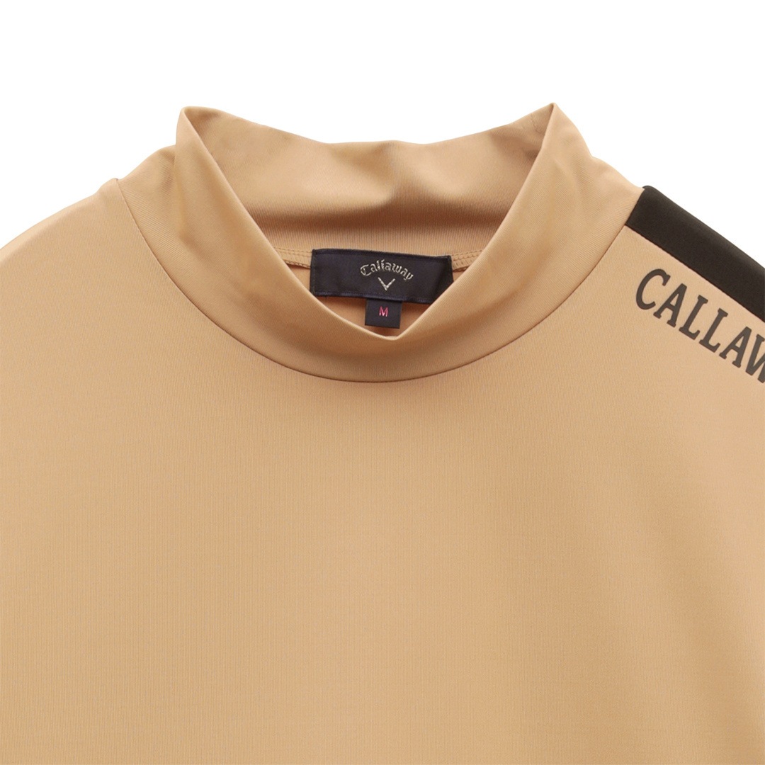 CALLAWAY ストレッチスムース長袖モックネックシャツ (WOMENS