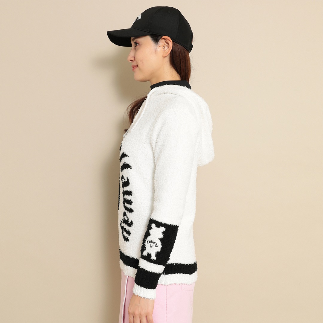 CALLAWAY Bearインターシャ ニットパーカー (WOMENS) | トップス