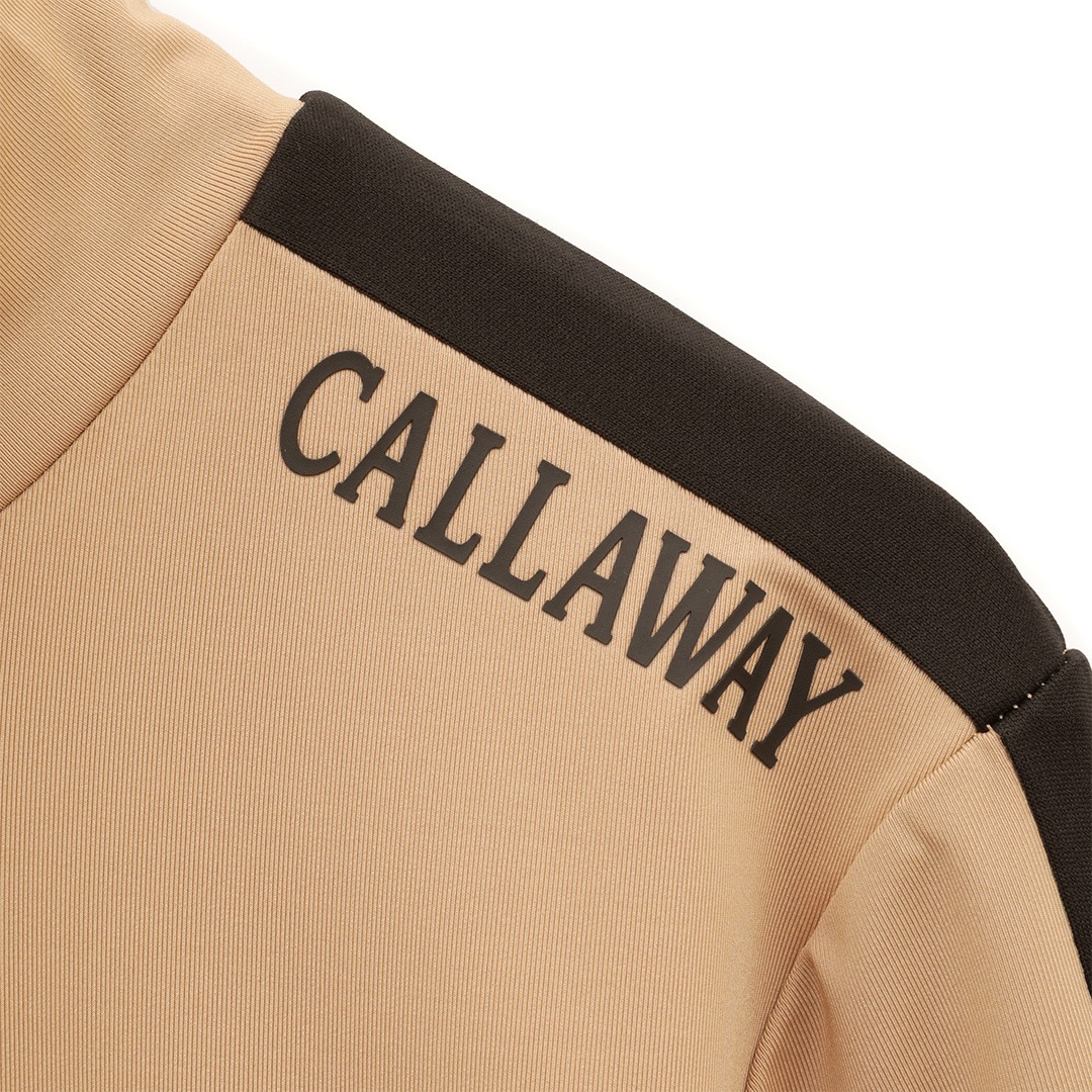 CALLAWAY ストレッチスムース長袖モックネックシャツ (WOMENS