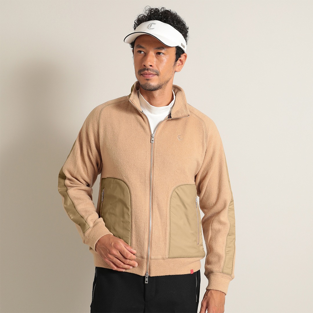 軽量ウールフリース フルジップブルゾン (MENS) | トップス | メンズ