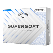 SUPERSOFT SPLATTER 360 ブルー ボール