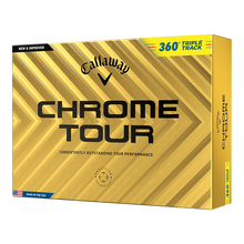 CHROME TOUR 360° TRIPLE TRACKイエロー  ボール【数量限定】