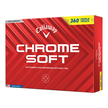 CHROME SOFT 360° TRIPLE TRACKイエロー ボール【数量限定】