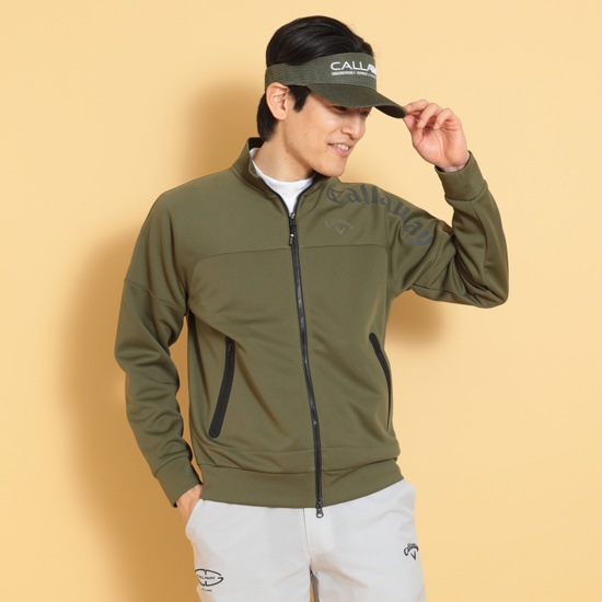 ダブルニットフルジップスウェット (MENS)