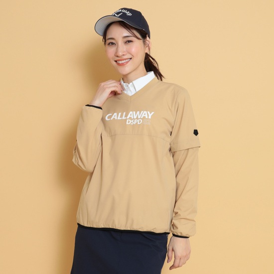 2WAYストレッチリップVネックブルゾン (WOMENS)