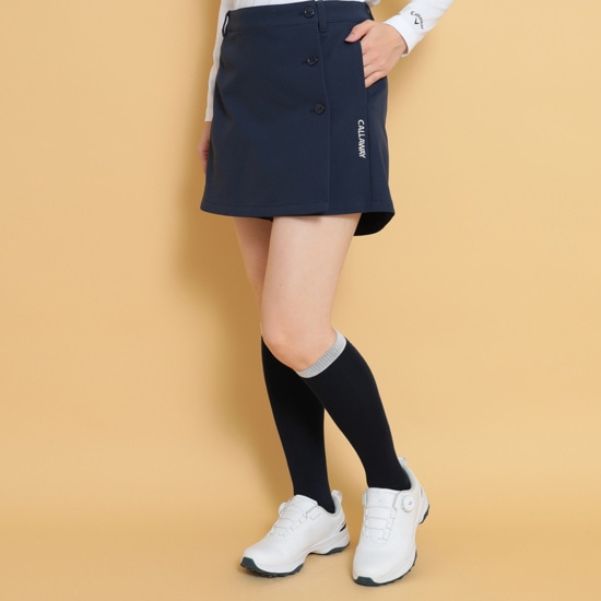 2WAYストレッチピケキュロットスカート (WOMENS)