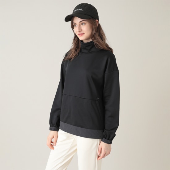 裏起毛 ハイネックウォーム モックネック(WOMENS)