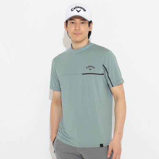 CALLAWAY ストレッチスムース 半袖モックネックシャツ (MENS) | シャツ