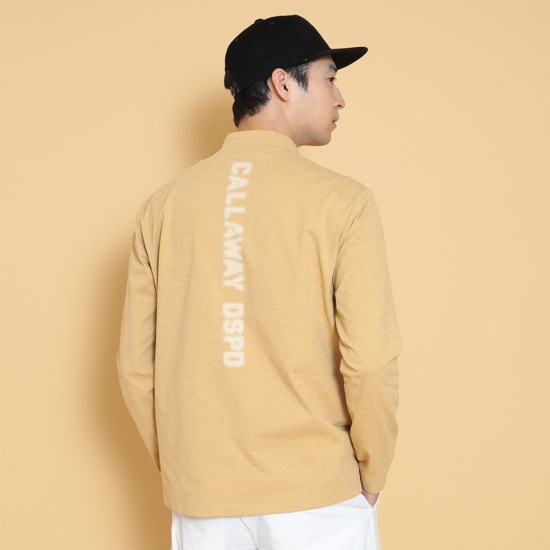 ヘビー天竺モックネックシャツ (MENS)