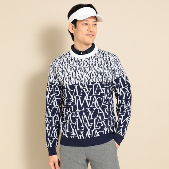 ロゴジャカードニット (MENS)