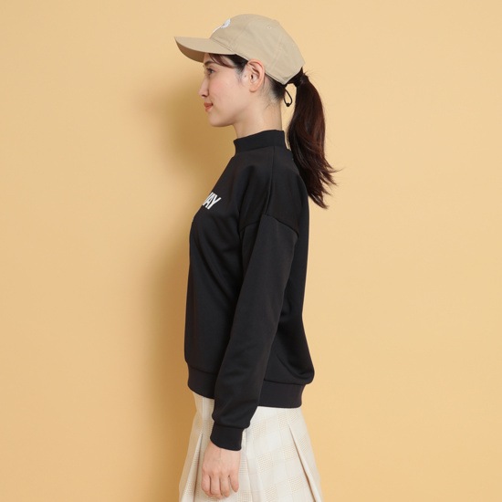 ダブルニットモックネックスウェット (WOMENS)