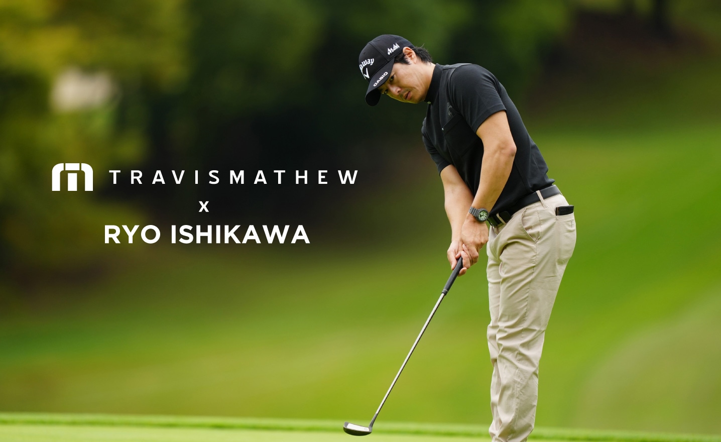 TRAVISMATHEW X RYO ISHIKAWA<br>スペシャルサイトを見る